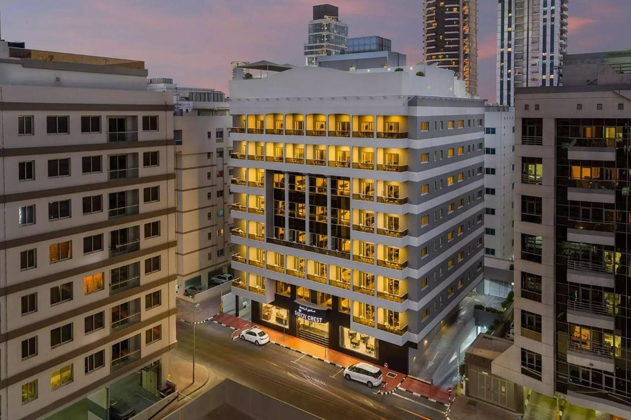 Savoy Crest Hotel Apartments Dubai Exterior foto